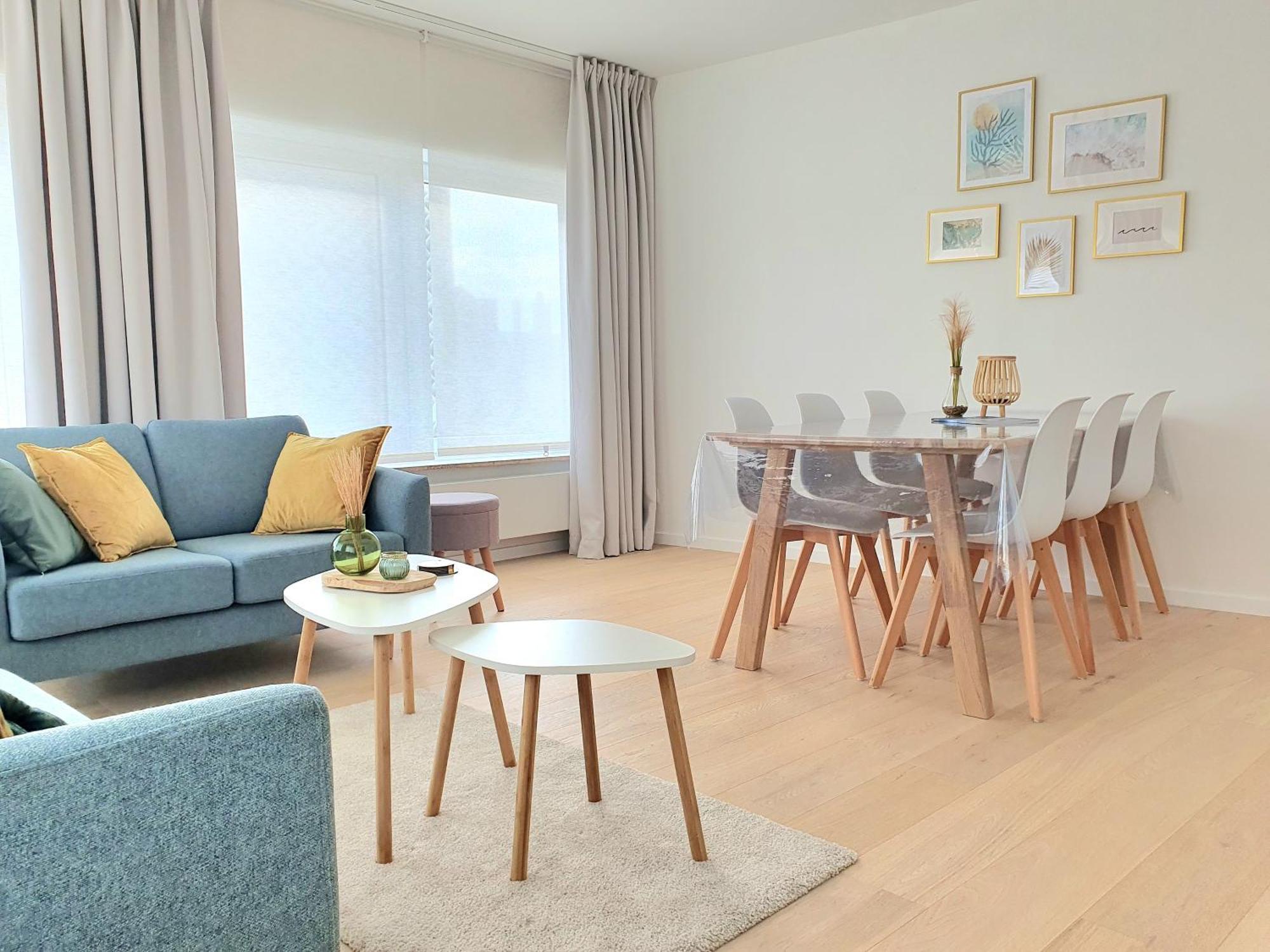 Skaai Five - Newly Renovated 2 Bedrooms Apartment Oostende Ngoại thất bức ảnh